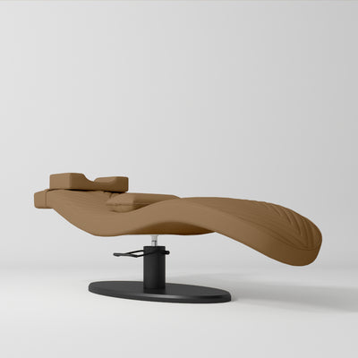 Ergonomiczne łóżko kosmetyczne do zabiegów beauty Royale - Karmelowy