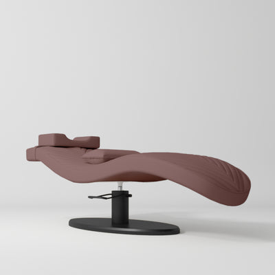 Ergonomiczne łóżko kosmetyczne do zabiegów beauty Royale - Brudny Róż
