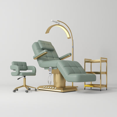 Møbelsæt til salon Saphir version B - Olivengrøn
