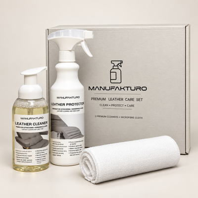 Premium Care Set - Ekonahan puhdistus- ja suojaussarja