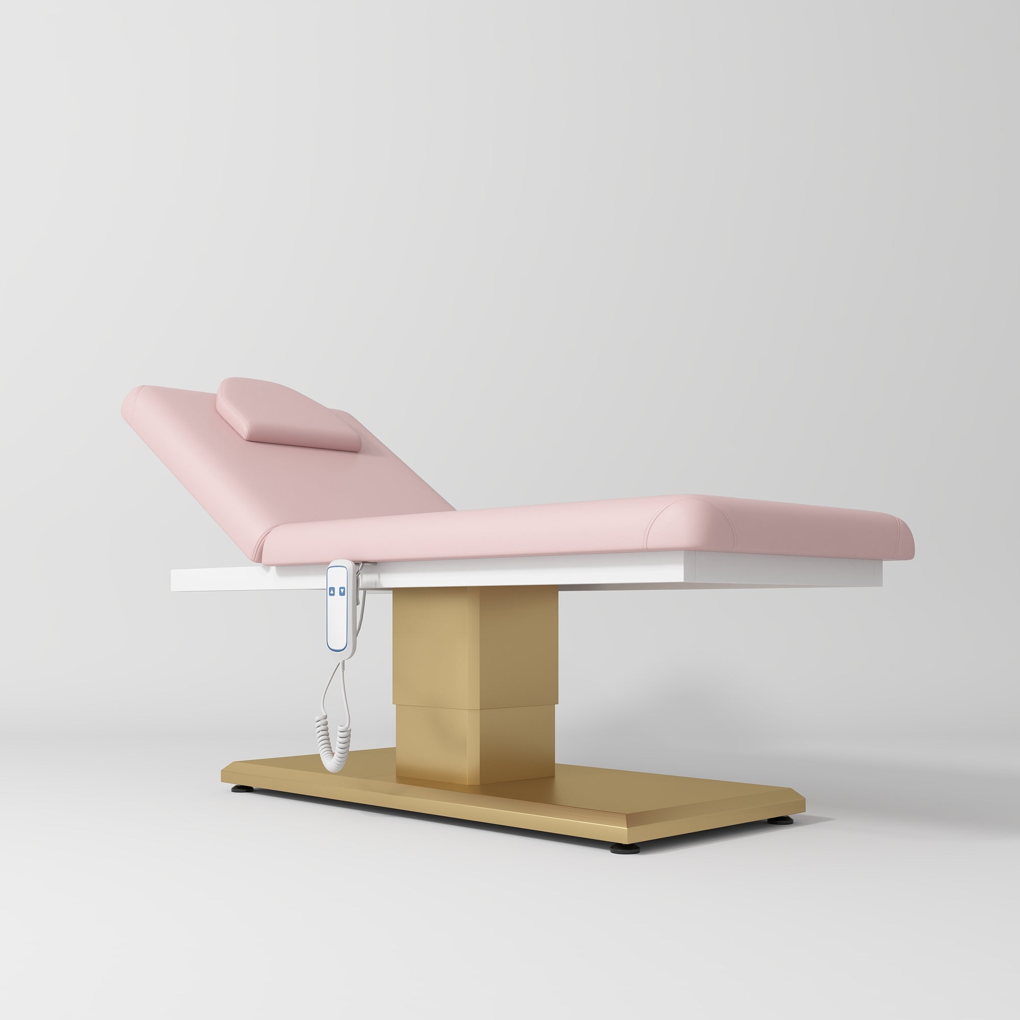 Elektryczne łóżko premium do masażu Chérie - Różowy