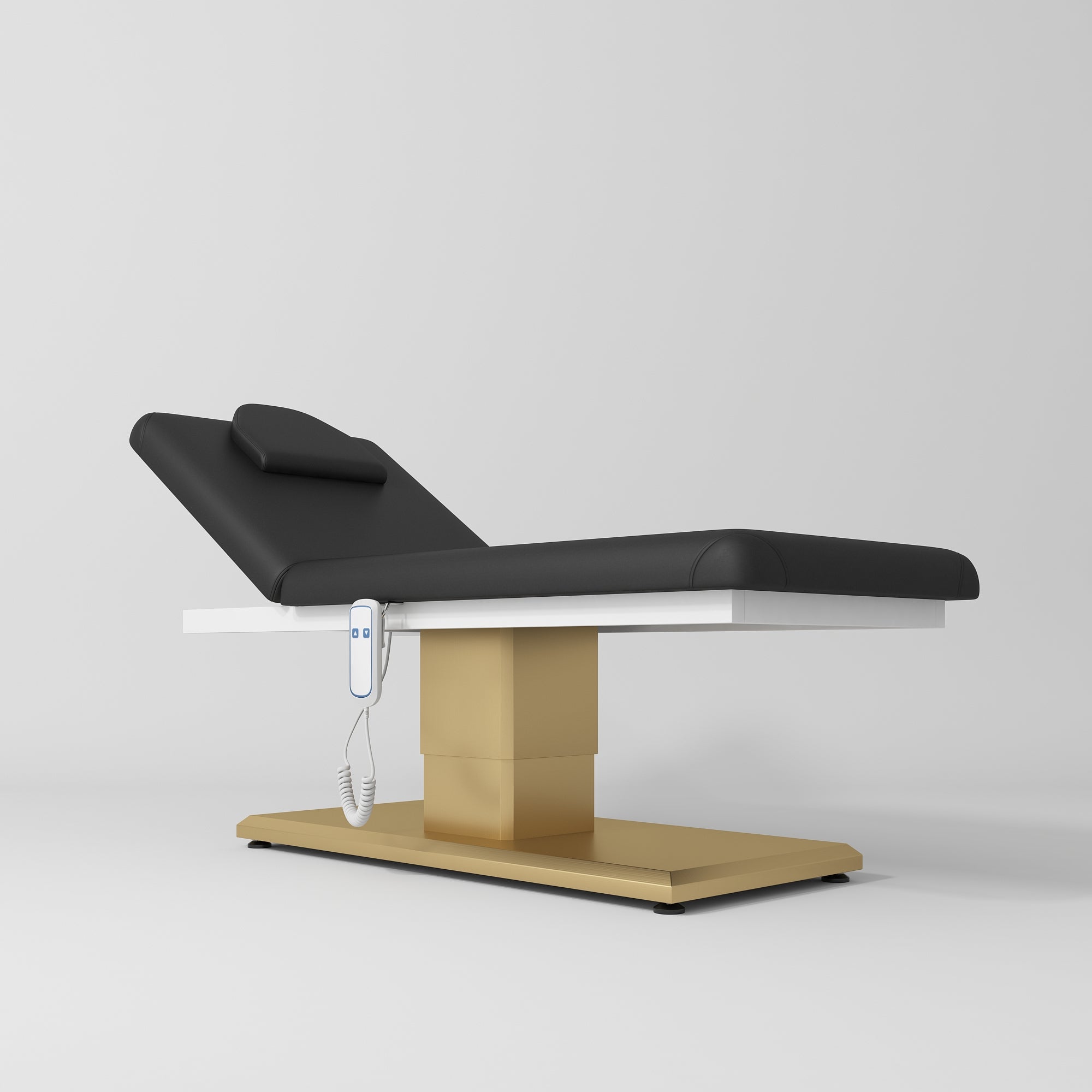 Elektryczne łóżko premium do masażu Chérie - Czarny