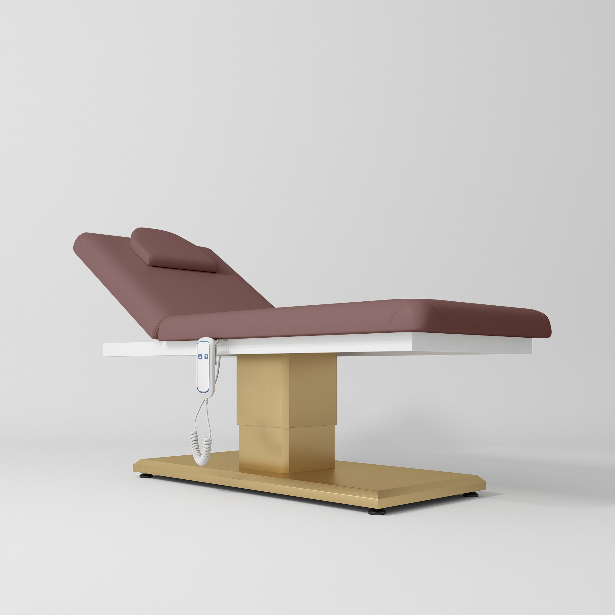 Premium Electric Massage Bed Chérie - Dusty Pink