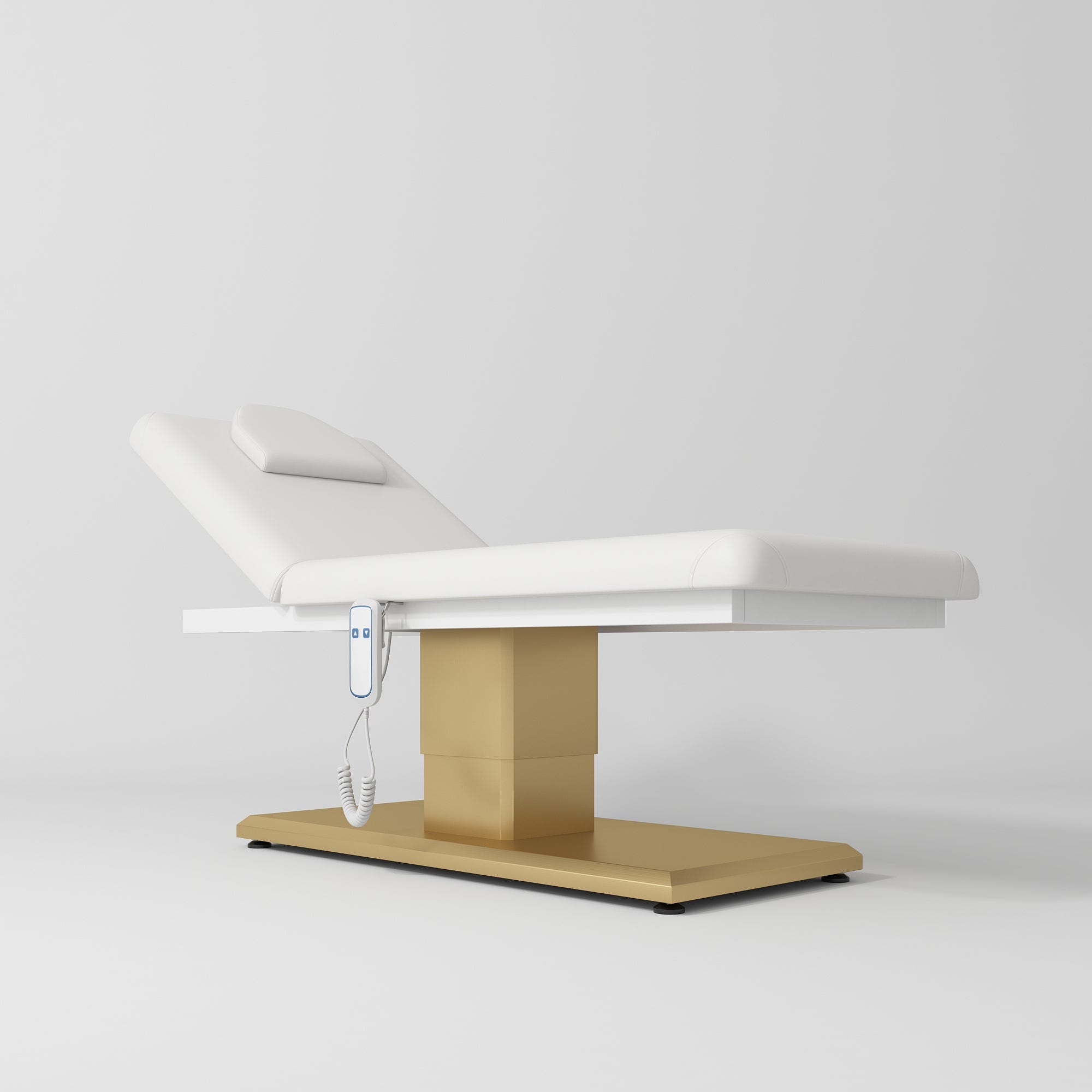 Elektryczne łóżko premium do masażu Chérie - Biały