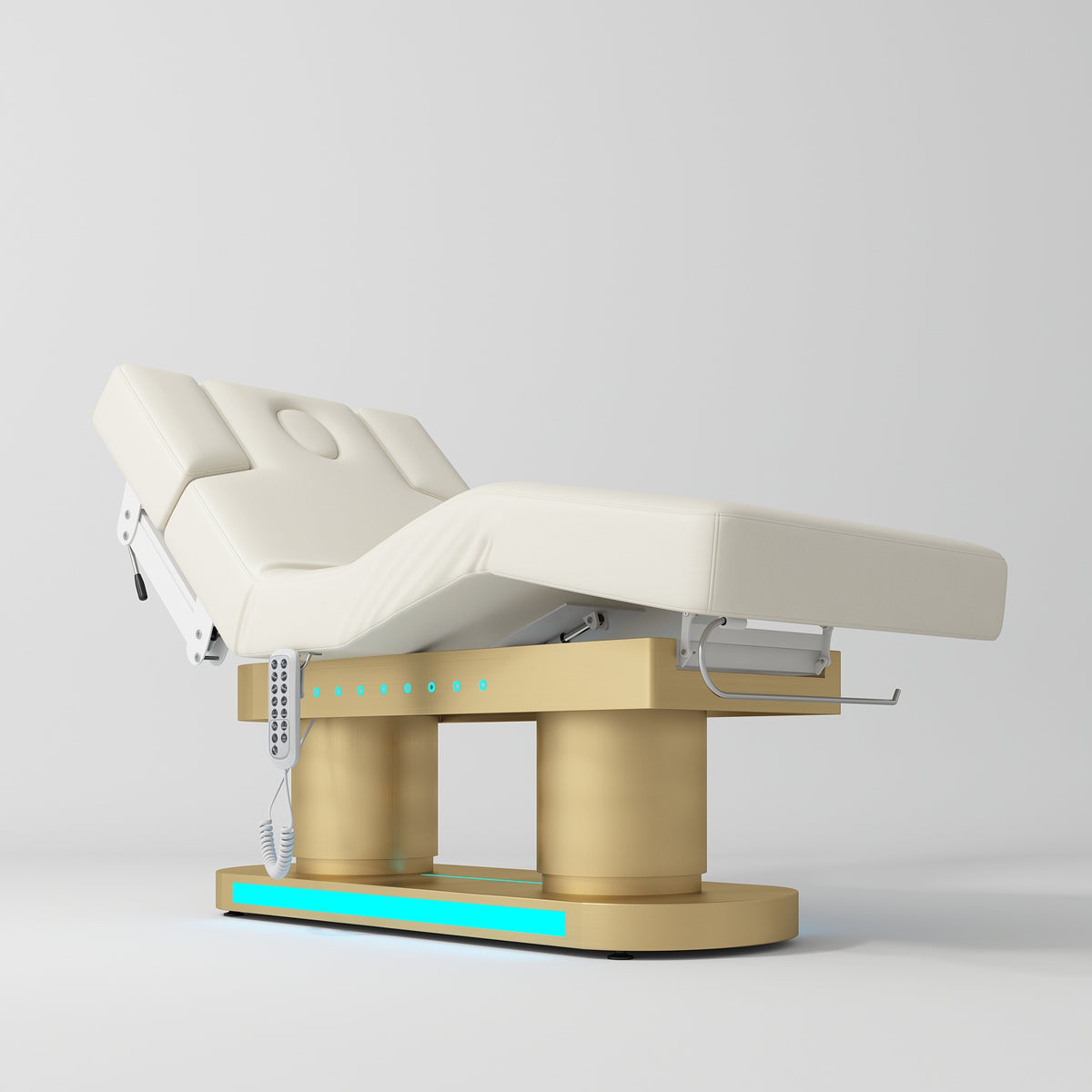 Divina - lussuoso lettino elettrico per estetica SPA - Crema