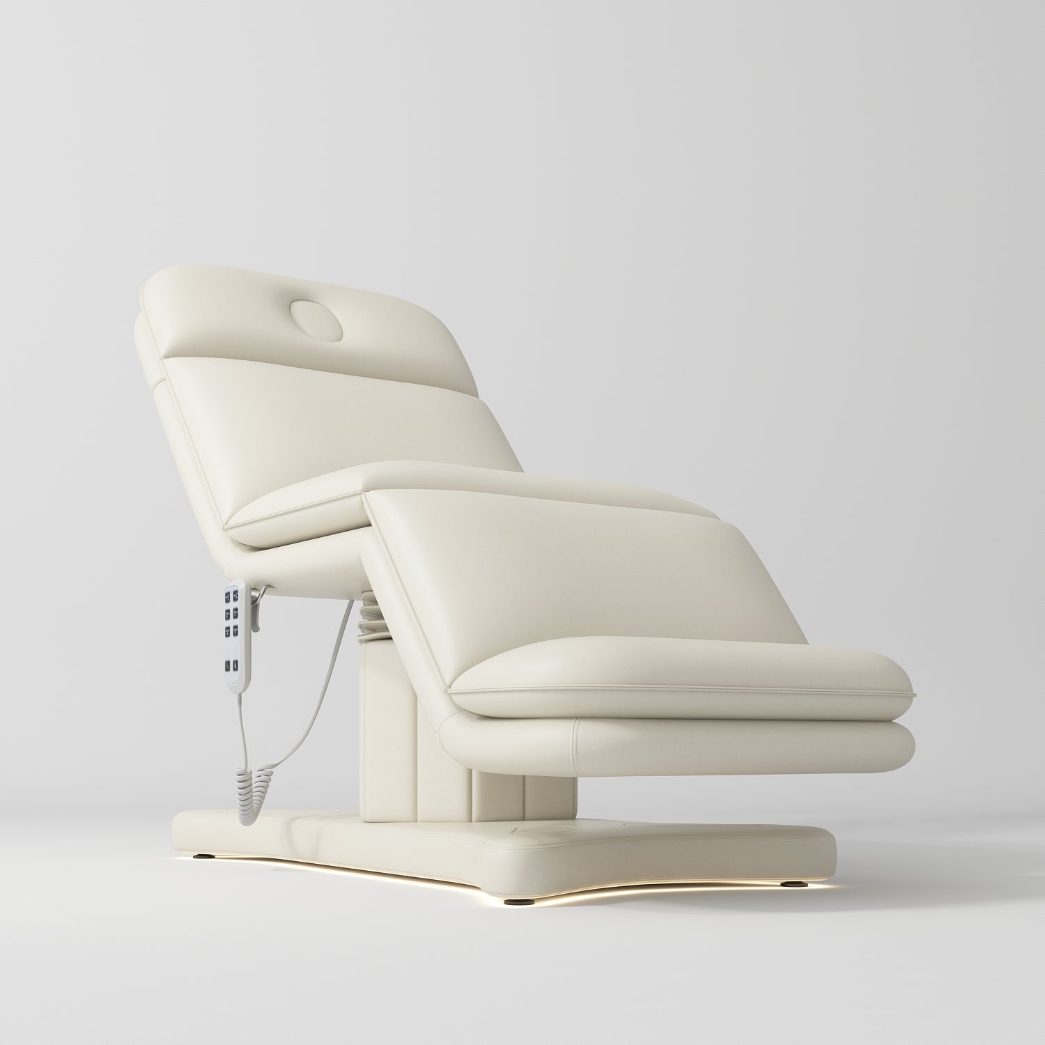 Imperial Signature - podgrzewane elektryczne łóżko kosmetyczne - Kremowy