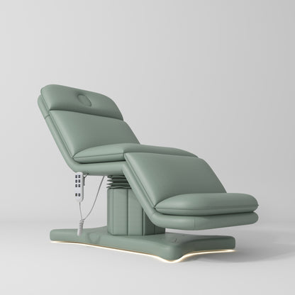 Imperial Signature - podgrzewane elektryczne łóżko kosmetyczne - Oliwkowy