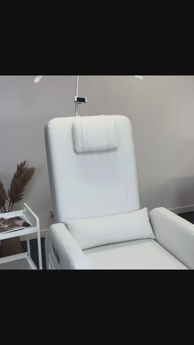 Noémie – luksusowy elektryczny fotel do pedicure z masażem - Brudny Róż